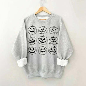 Trick or Treat Fall Pumpkin Sweatshirt