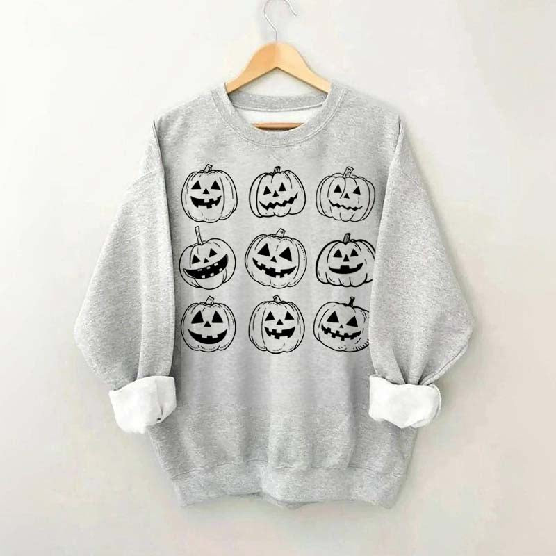 Trick or Treat Fall Pumpkin Sweatshirt
