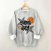 Game Day Basketball Go Team Sweatshirt
