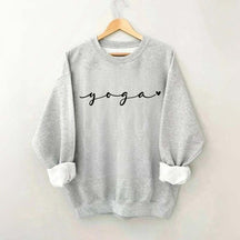 Cute Women Yoga Ink and Quotes Sweatshirt