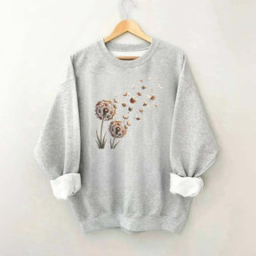 Bookish Women Funny Dandelion Books Sweatshirt