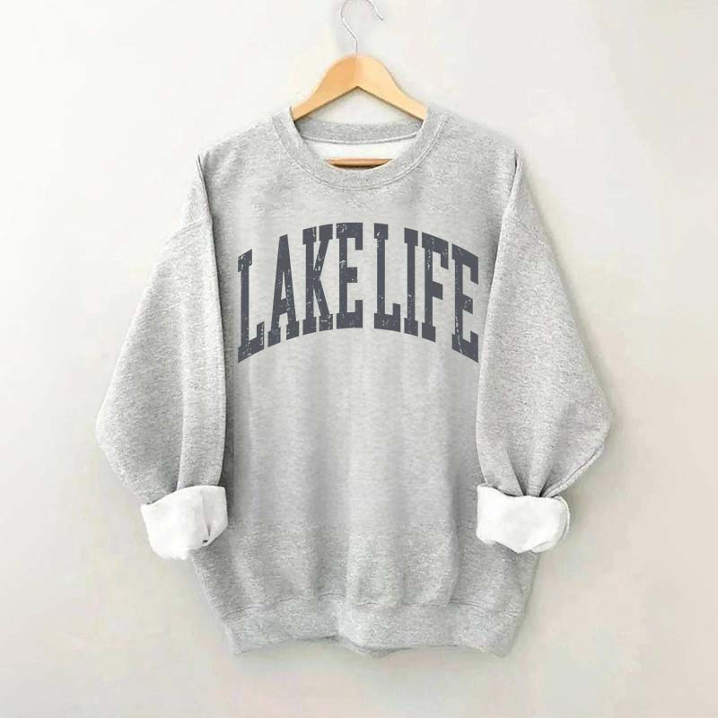 Retro Lake Life Sweatshirt