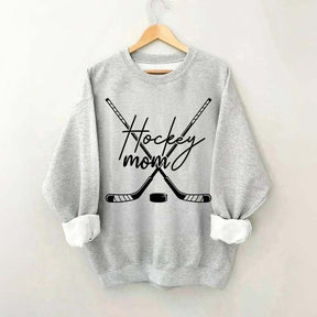 Funny Hockey Mom lover Sweatshirt