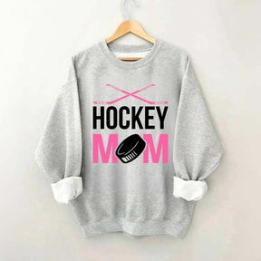 Hockey Mom Pink Sweatshirt