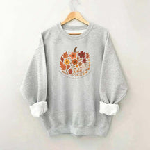 Autumn Leaves Faith Fall Crewneck Sweatshirt