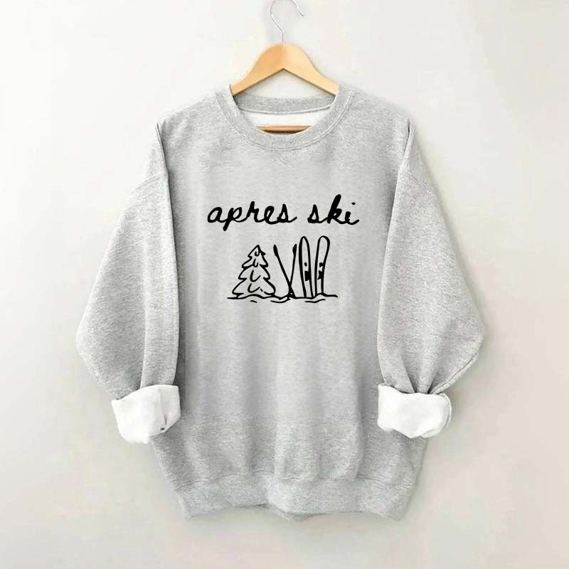 Cozy Winter Apres Ski Sweatshirt