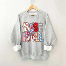 Baseball Coquette Bow Game Day Sweatshirt