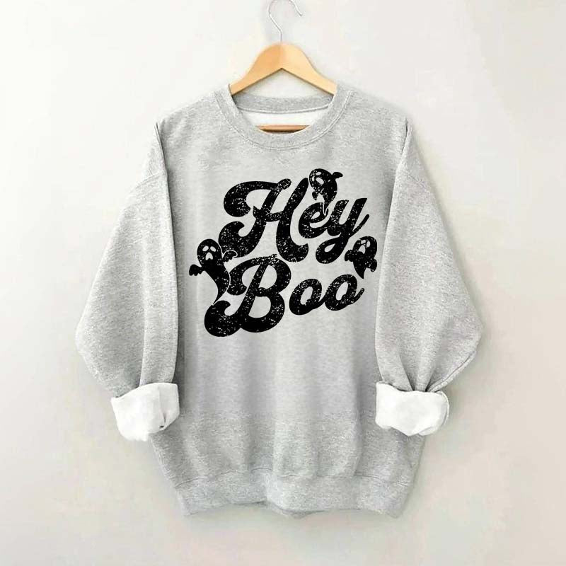 Retro Halloween Boo Sweatshirt
