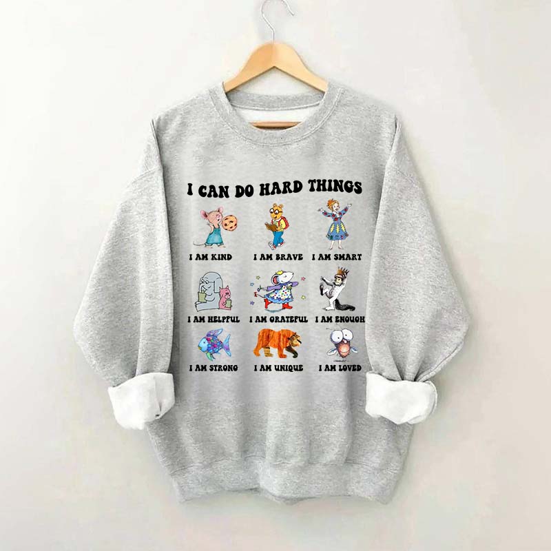 Read Aloud Book Character Sweatshirt