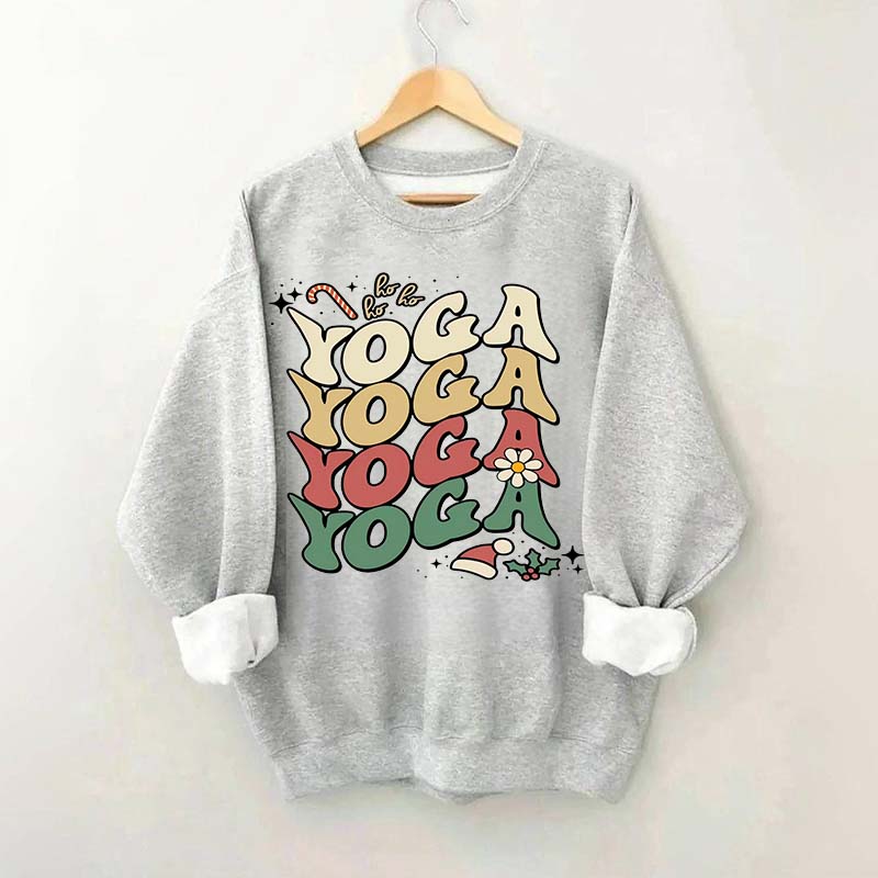 Yoga Christmas Instructor Sweatshirt