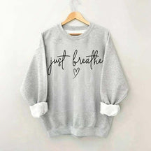 Just Breathe Yoga Lover Sweatshirt