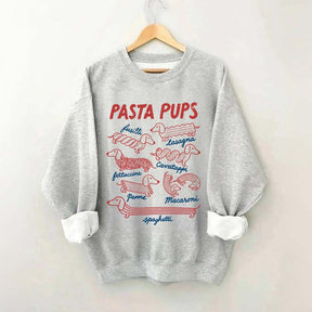 Comfort Colors Pasta Pups Dog Sweatshirt