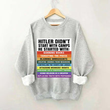 Anti Fascism Protest Sweatshirt