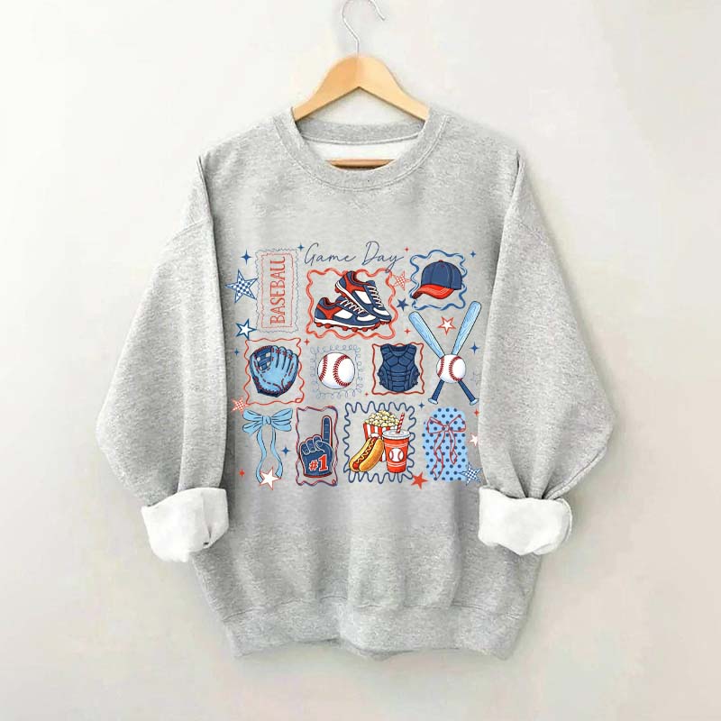 Baseball Game Day Season Lover Sweatshirt