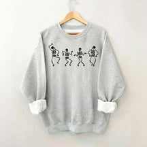 Halloween Party Dancing Skeleton Sweatshirt