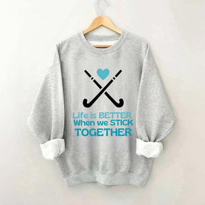 Field Hockey Mom Fan Sweatshirt