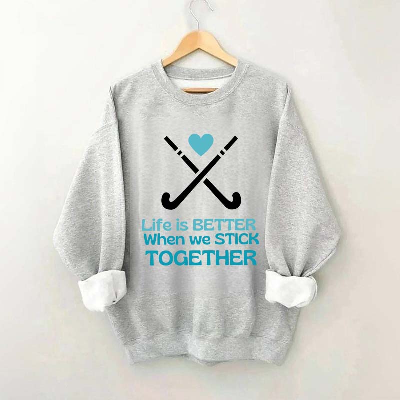 Field Hockey Mom Fan Sweatshirt