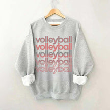 Cute Volleyball Retro Sweatshirt