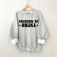 Powered By Reiki Yoga Sweatshirt