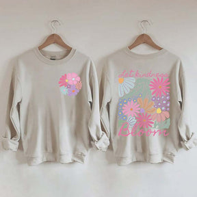 Comfort Colors Wildflower Mental Health Sweatshirt