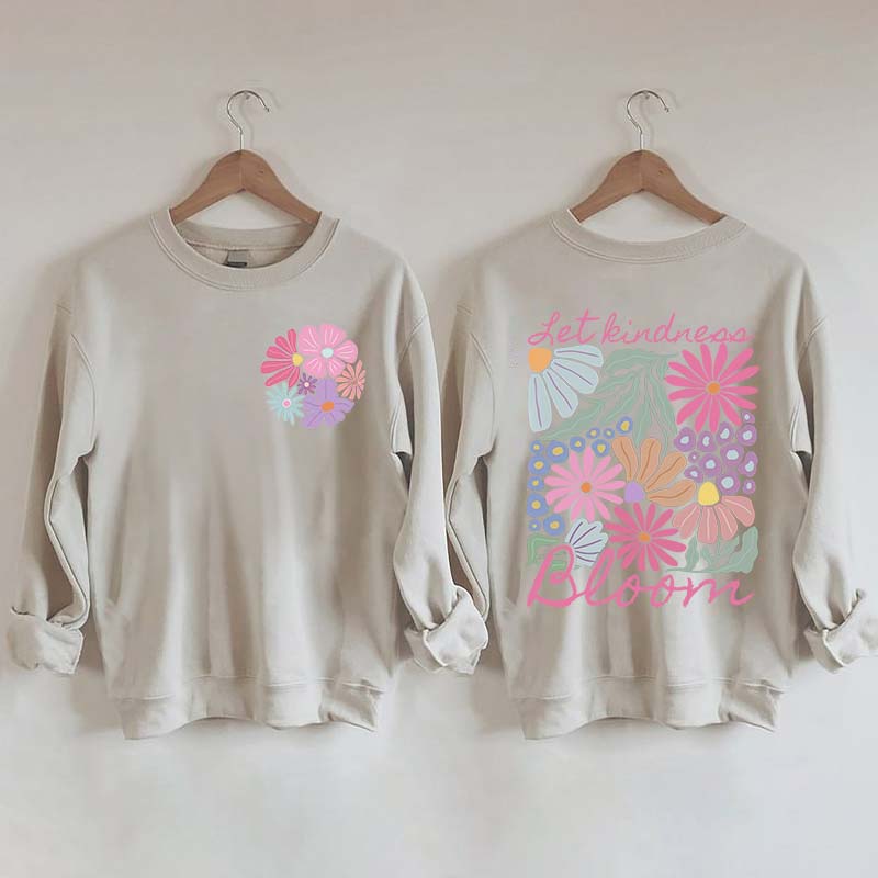 Comfort Colors Wildflower Mental Health Sweatshirt
