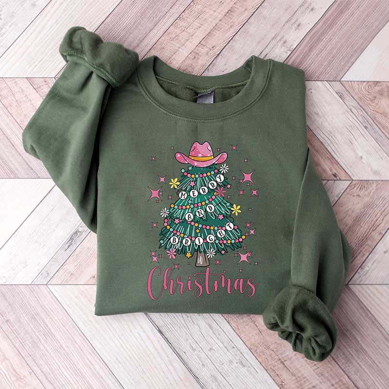 Cowgirl Christmas Sweatshirt