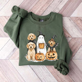 Halloween Goldendoodle Ghost Dog Lover Sweatshirt