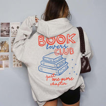 Book Lovers Club Hoodie
