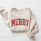 Retro Merry Christmas Sweatshirt