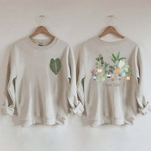 Plant Life Houseplant Lover Sweatshirt