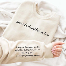 Daughter in Law Sweatshirt