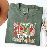 Vintage Funny Elf Retro Christmas T-Shirt