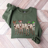 Christmas Donkey Lights Sweatshirt