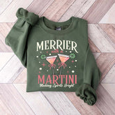 Merrier With A Martini Sweatshirt