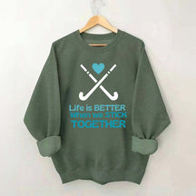 Field Hockey Mom Fan Sweatshirt