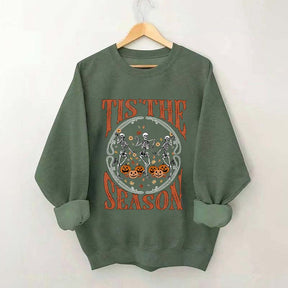 Tis The Season Skeletons Dancing Sweatshirt