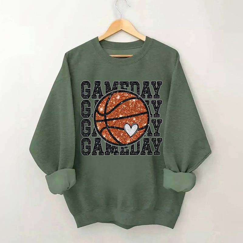 Game Day Basketball Sweatshirt