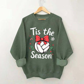 Tis The Season Volleyball Christmas Sweatshirt