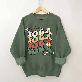 Yoga Christmas Instructor Sweatshirt