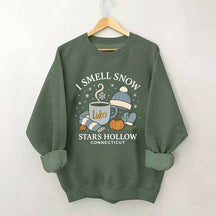 I Smell Snow Stars Hollow Sweatshirt