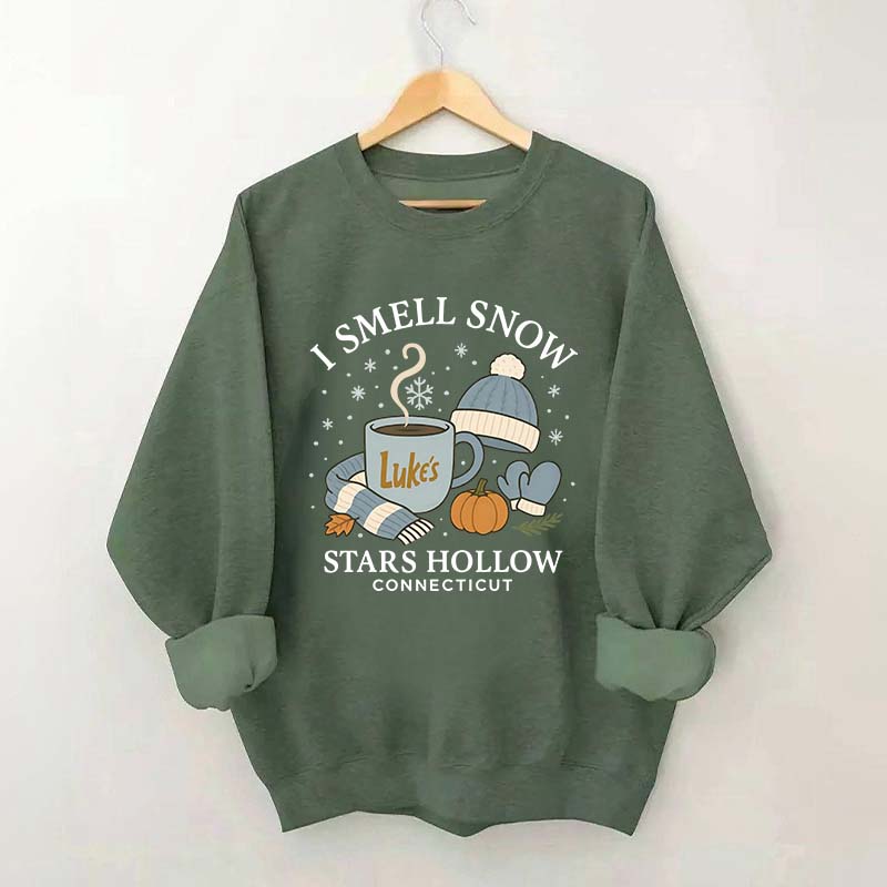 I Smell Snow Stars Hollow Sweatshirt
