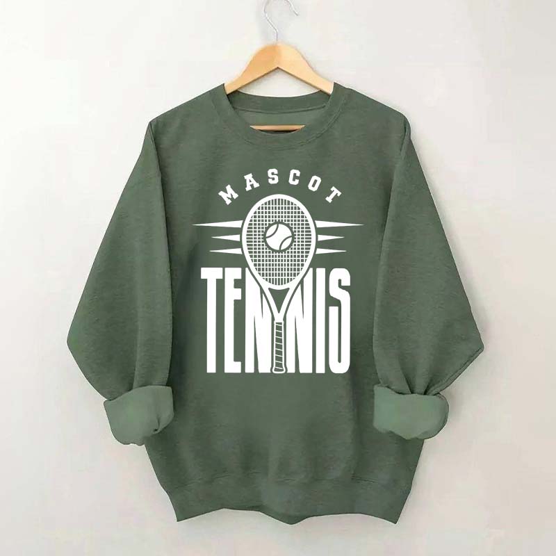 Tennis Mascot Team Sweatshirt
