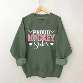 Ice Hockey Girl Motivational Sweatshirt