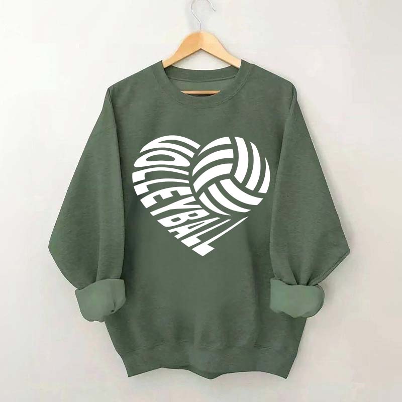 Love Volleyball Sweatshirt