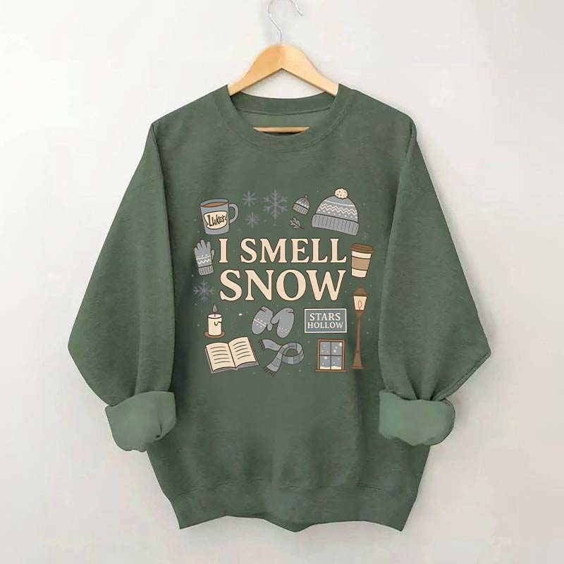 I Smell Snow Christmas Sweatshirt