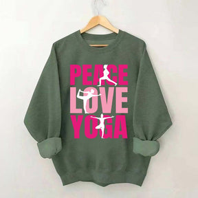 Yoga Is The Journey Back To Yourself Sweatshirt