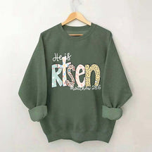 He Is Risen Matthew 28:6 Sweatshirt