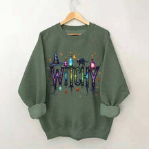 Halloween Witch Sweatshirt