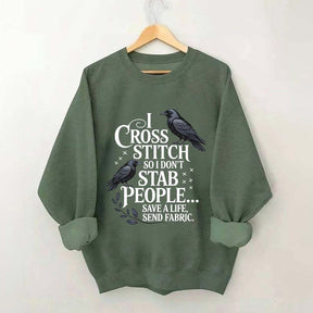 Cross Stitching Gift for Mom Sweatshirt
