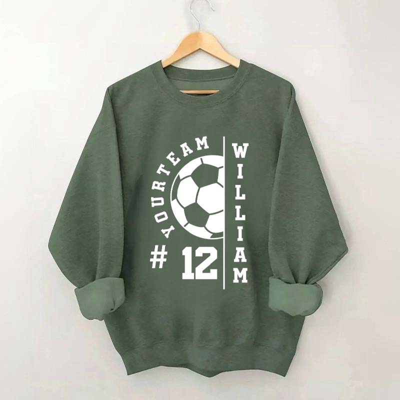 Customized Soccer Team Sweatshirt